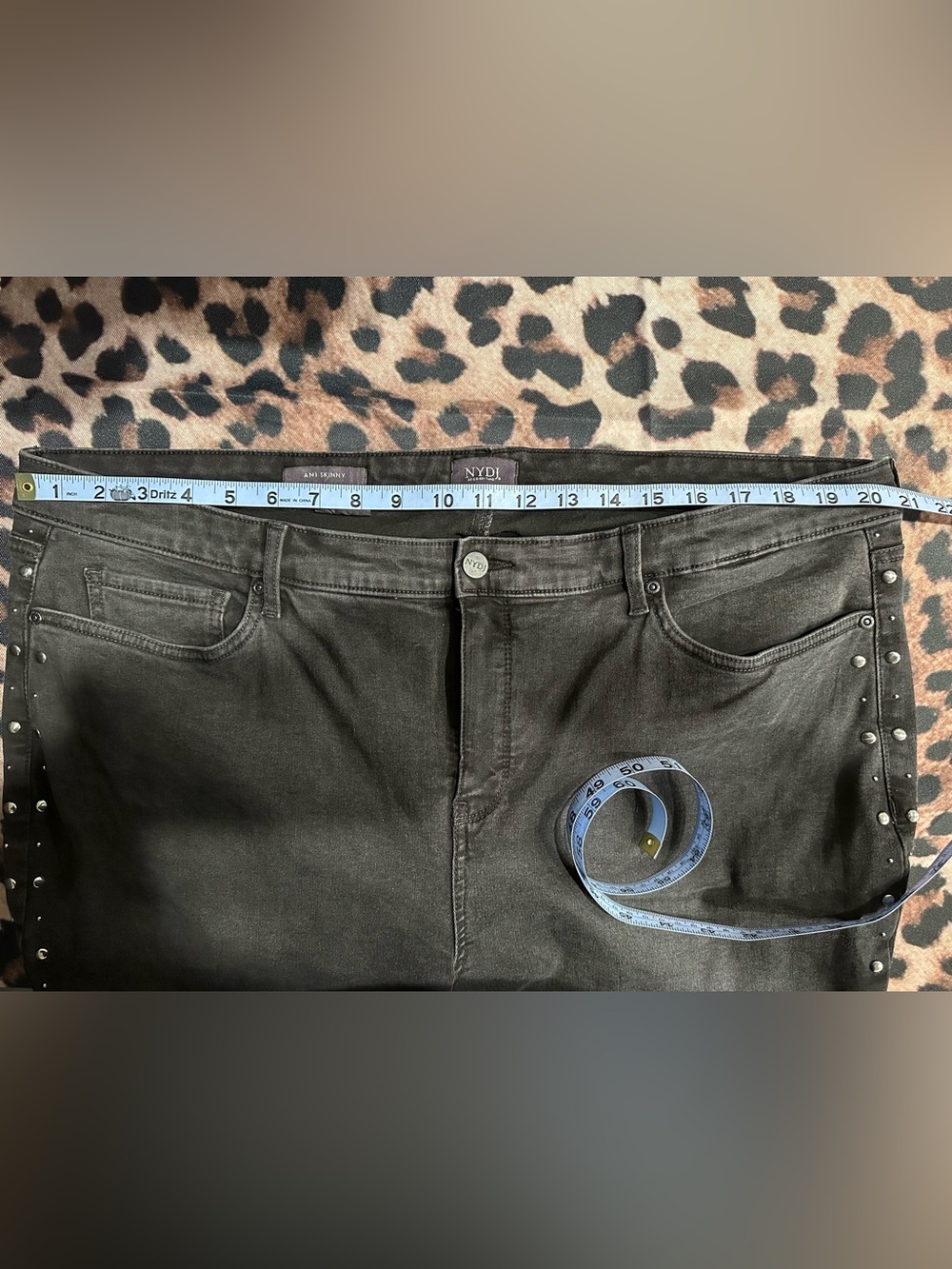 NYDJ studded skinny jeans - Picture 10 of 10